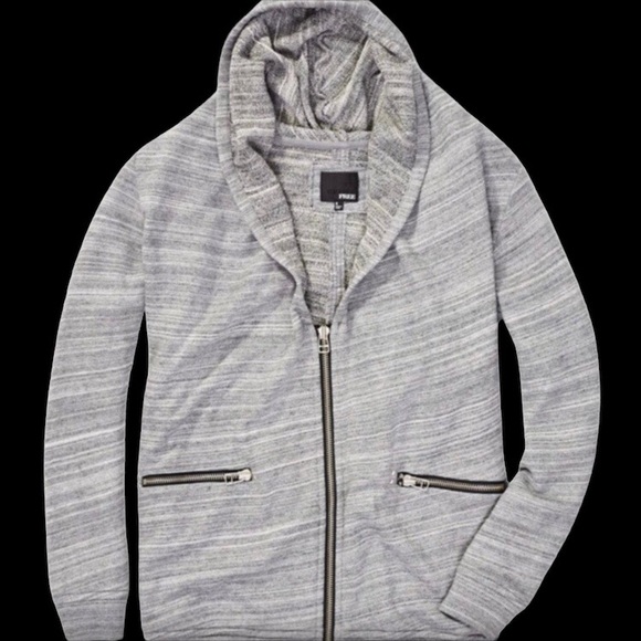 ARITZIA Wilfred Rousseau Zip Sweatshirt Cardigan - Picture 1 of 5